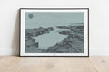 Clahane Co Clare art print inspired by the Irish coastline, Liscannor Bay and Lahinch