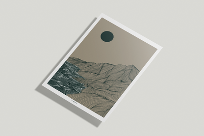 A4/A3 Croaghaun Mountain Co.Mayo Ireland Print
