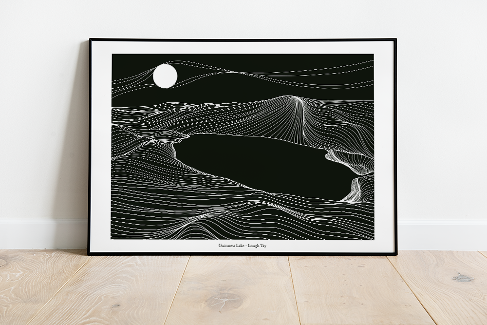 A4/A3 Guinness lake - Lough Tay Co.Wicklow