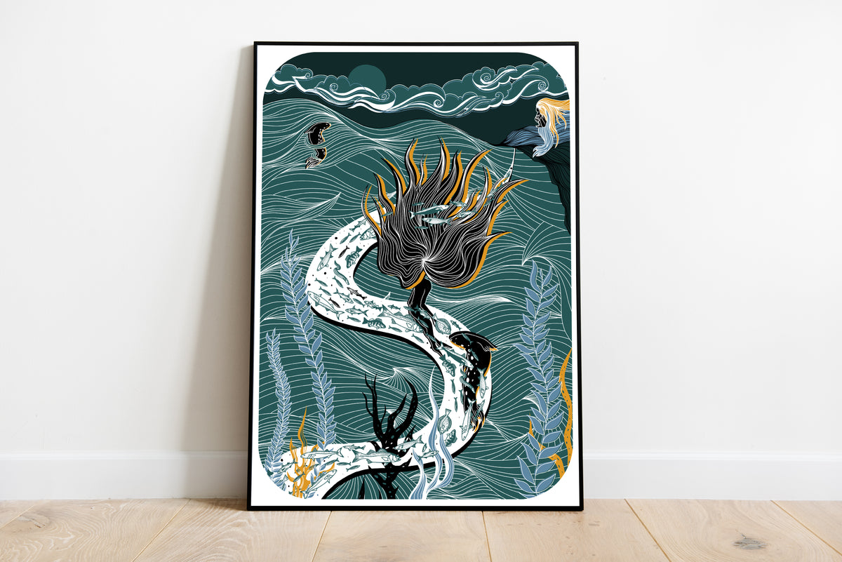 A4/A3/A2 The Selkies, Irish Mythology, Limited Edition print