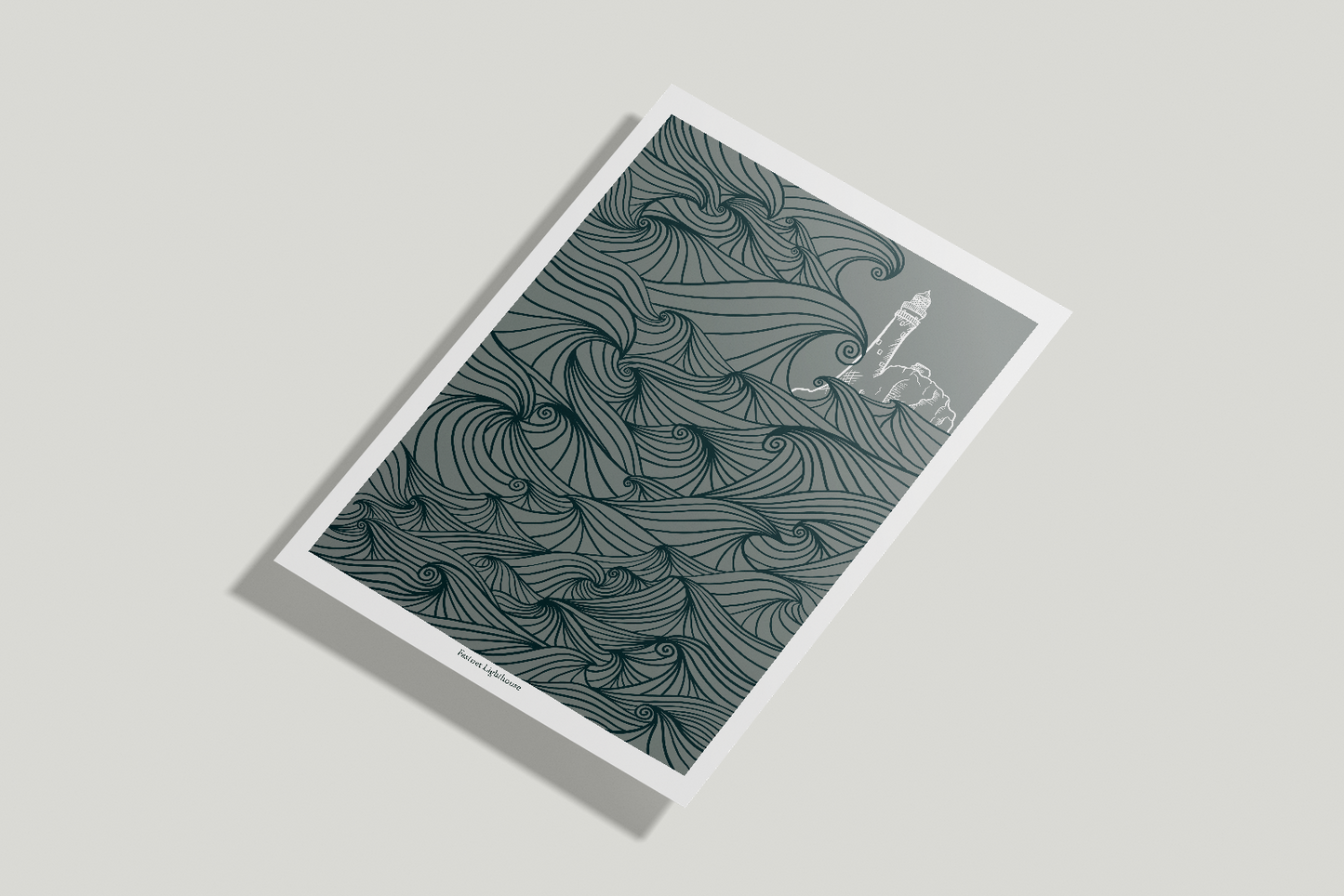 A4/A3 Fastnet Lighthouse Co.Cork Ireland Print