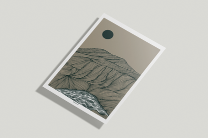 A4/A3 Galtymore Mountain Co.Limerick / Co.Tipperary Ireland Print