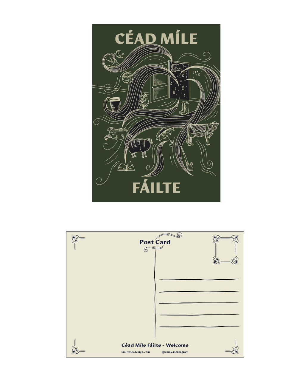 Éire (Irish) Postcards