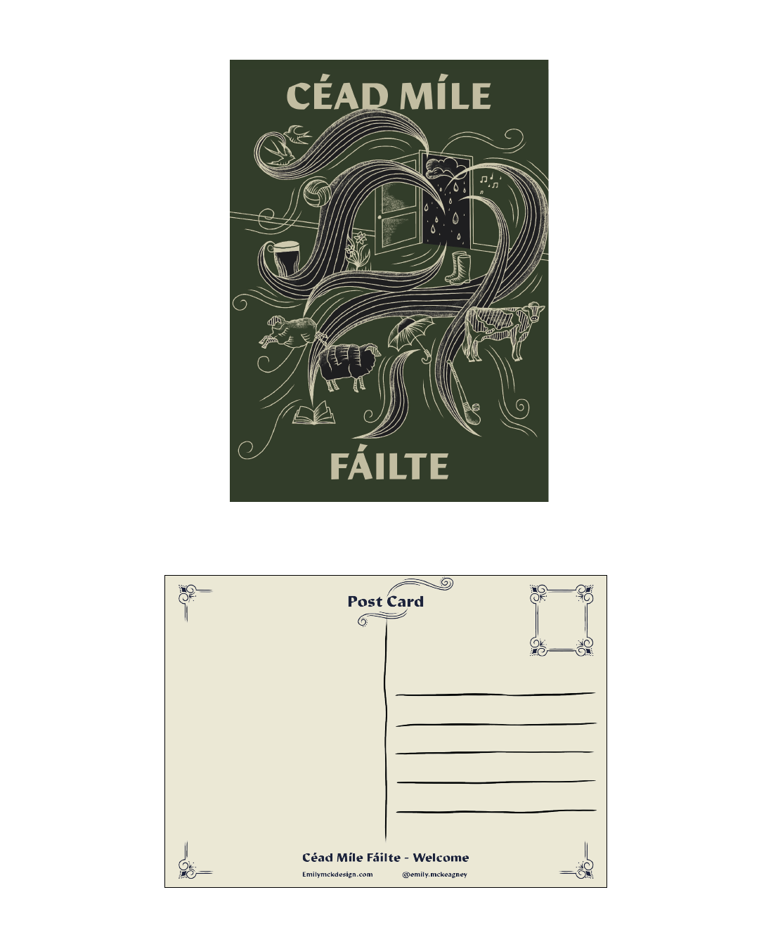 Éire (Irish) Postcards