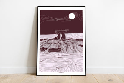A4/A3 Poulnabrone, Co.Clare Ireland Print