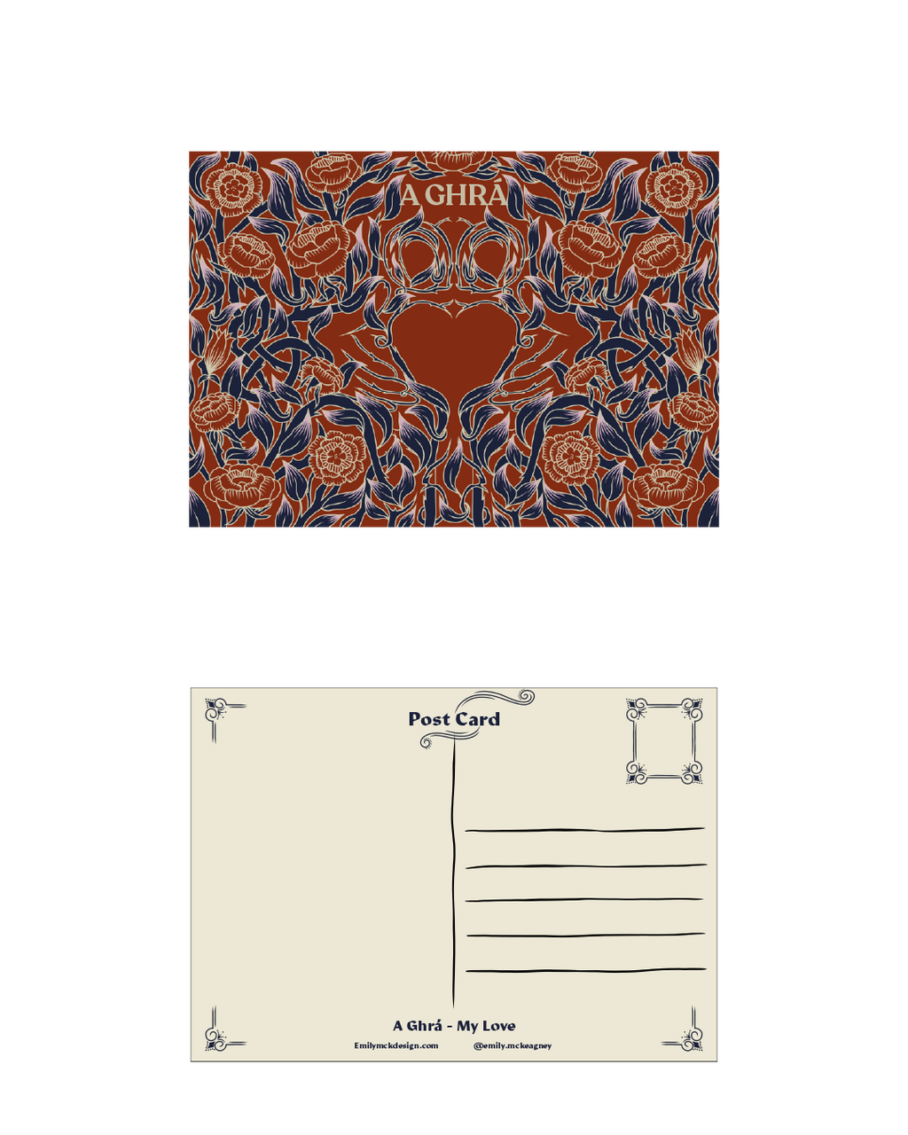 Grá (Love postcards)