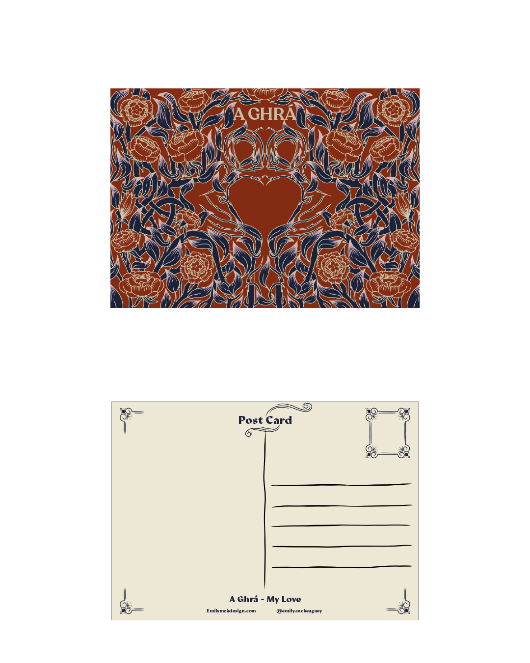 Grá (Love postcards)