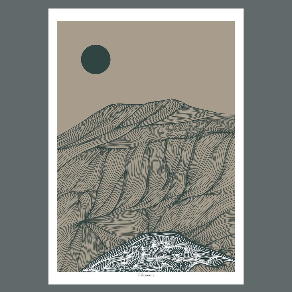 A4/A3 Galtymore Mountain Co.Limerick / Co.Tipperary Ireland Print