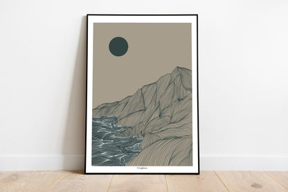 A4/A3 Croaghaun Mountain Co.Mayo Ireland Print