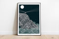 A4/A3 Bullrock Lighthouse, Co.Cork Ireland Print