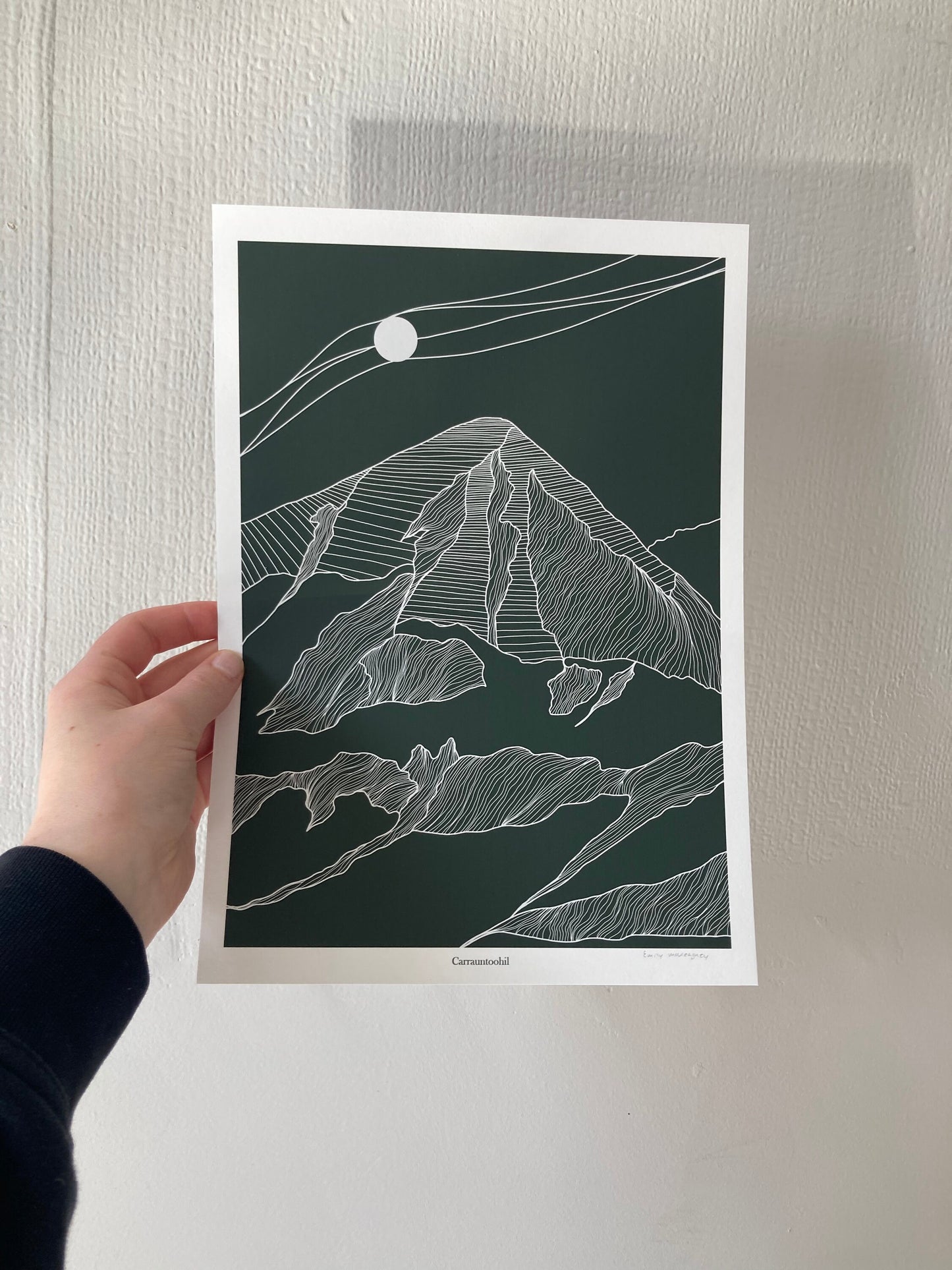 A4/A3 Carrauntoohil Mountain Co.Kerry Ireland Print