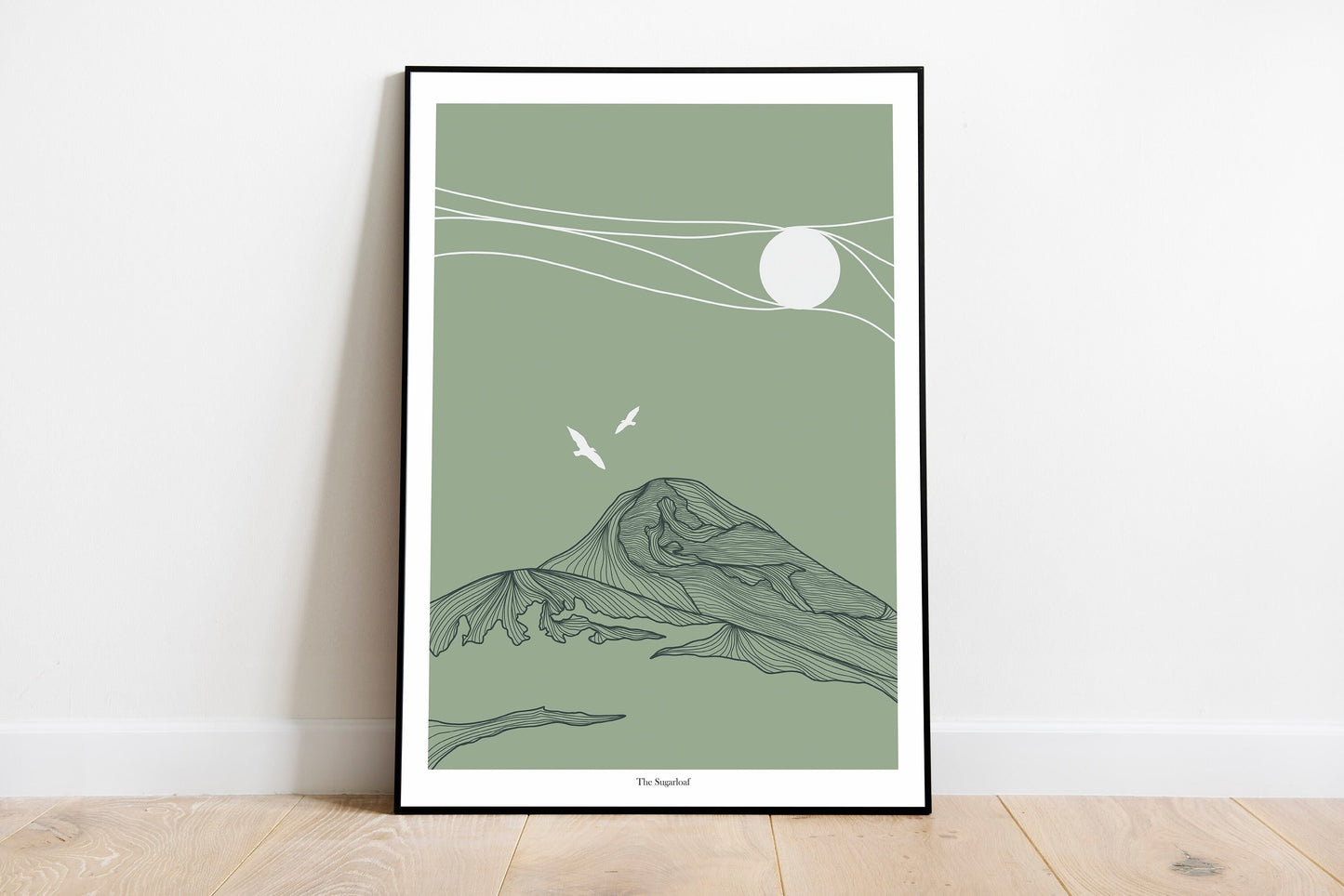 A4/A3 Hiking set of 4 prints of the Irish Mountains