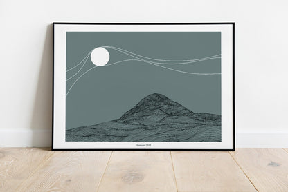 A4/A3 Diamond Hill Co.Galway Connemara Ireland Print