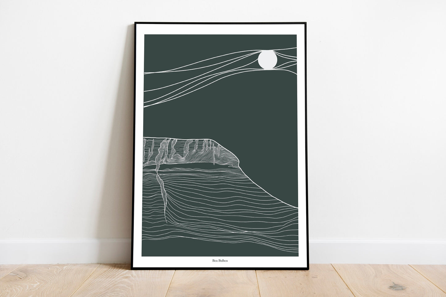 A4/A3 Hiking set of 4 prints of the Irish Mountains