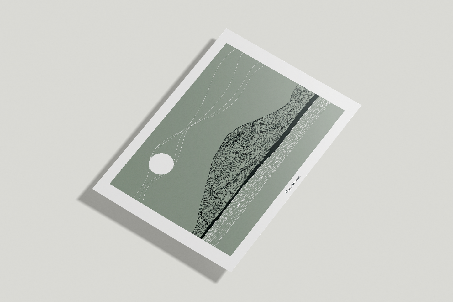 A4/A3 Nephin Mountain, Co.Mayo Ireland Print