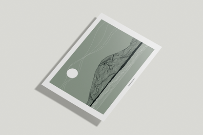 A4/A3 Nephin Mountain, Co.Mayo Ireland Print