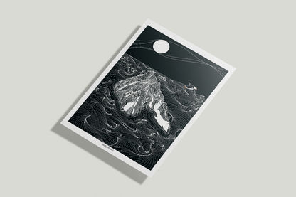 A4/A3 Skellig Michael, Co.Kerry Ireland Print