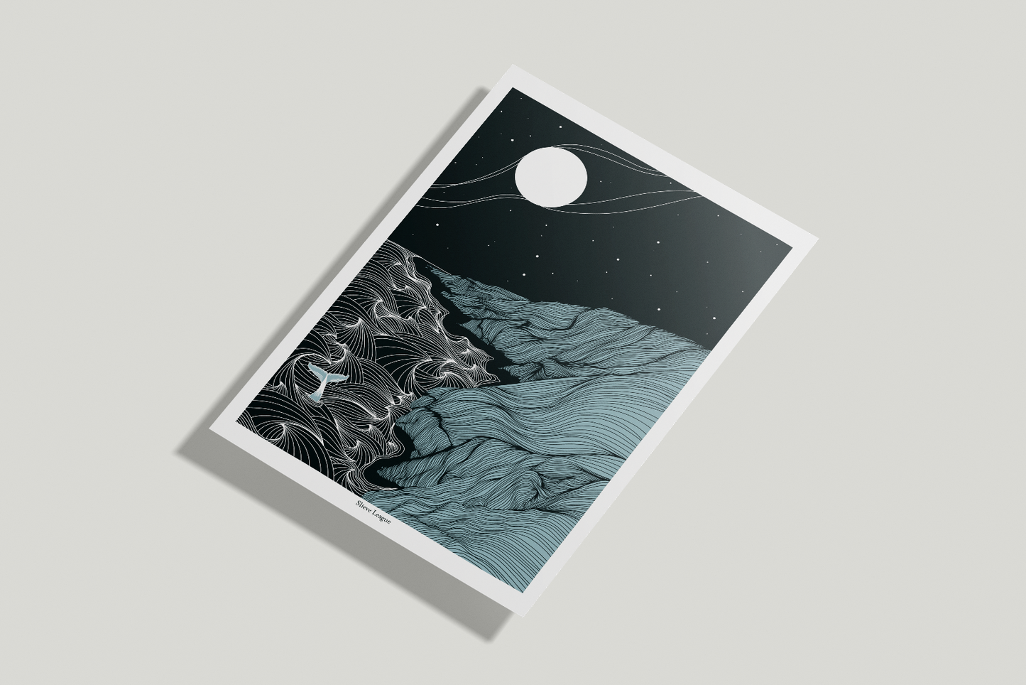 A4/A3 Slieve League, Atlantic Coast, Co.Donegal Ireland Print